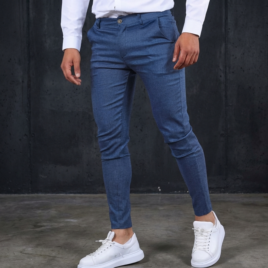 MEN’S TROUSERS | VISCOSE | SLIM FIT
