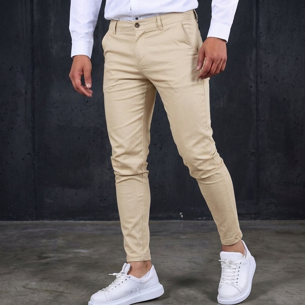 MEN’S TROUSERS | VISCOSE | SLIM FIT